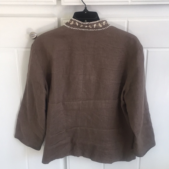 Linen jacket - Picture 4 of 5